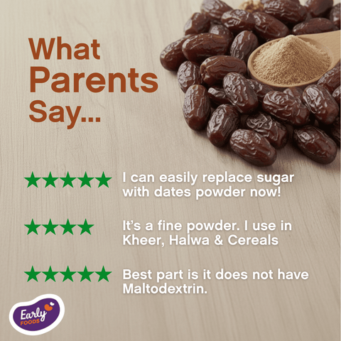 Combo Pack of 3 - Dry Dates Powder - Natural Sweetener