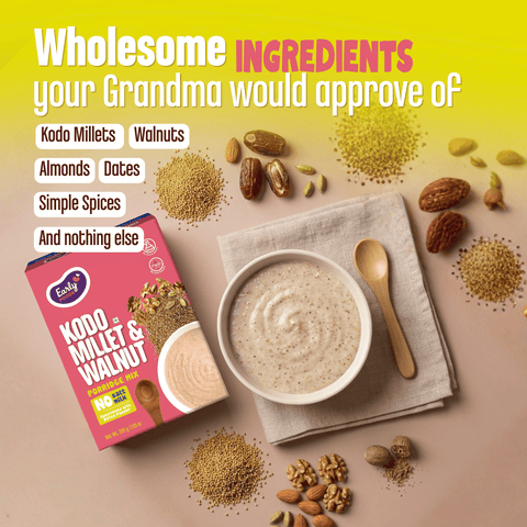 Kodo Millet Walnut Porridge Mix