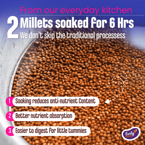 Moong & Sprouted Ragi Porridge Mix