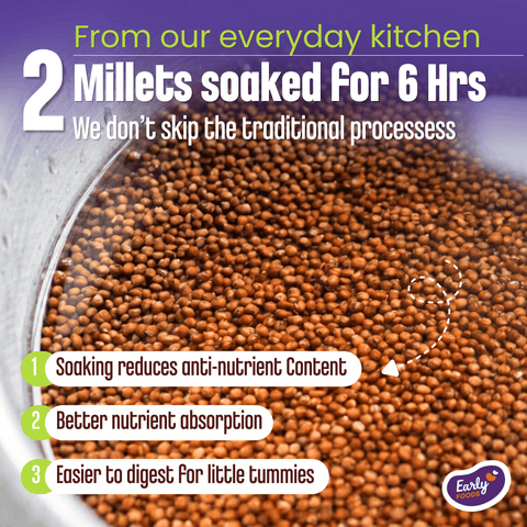 Sprouted Ragi Makhana Porridge Mix