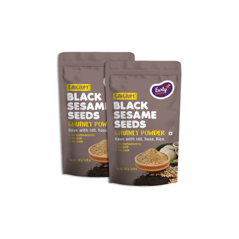 Twin Packs - Black Sesame Seeds Chutney Powder