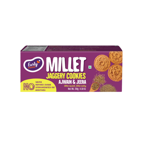 Ajwain & Jeera Jaggery Cookies