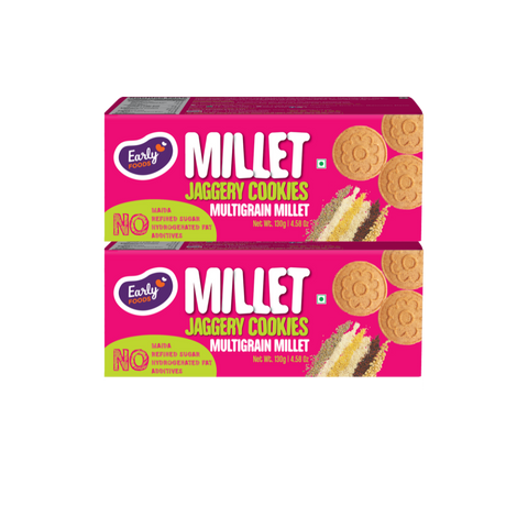 Twin Pack - Multi-grain Jaggery Cookies