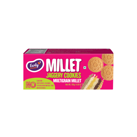 Multi-grain Millet Jaggery Cookies