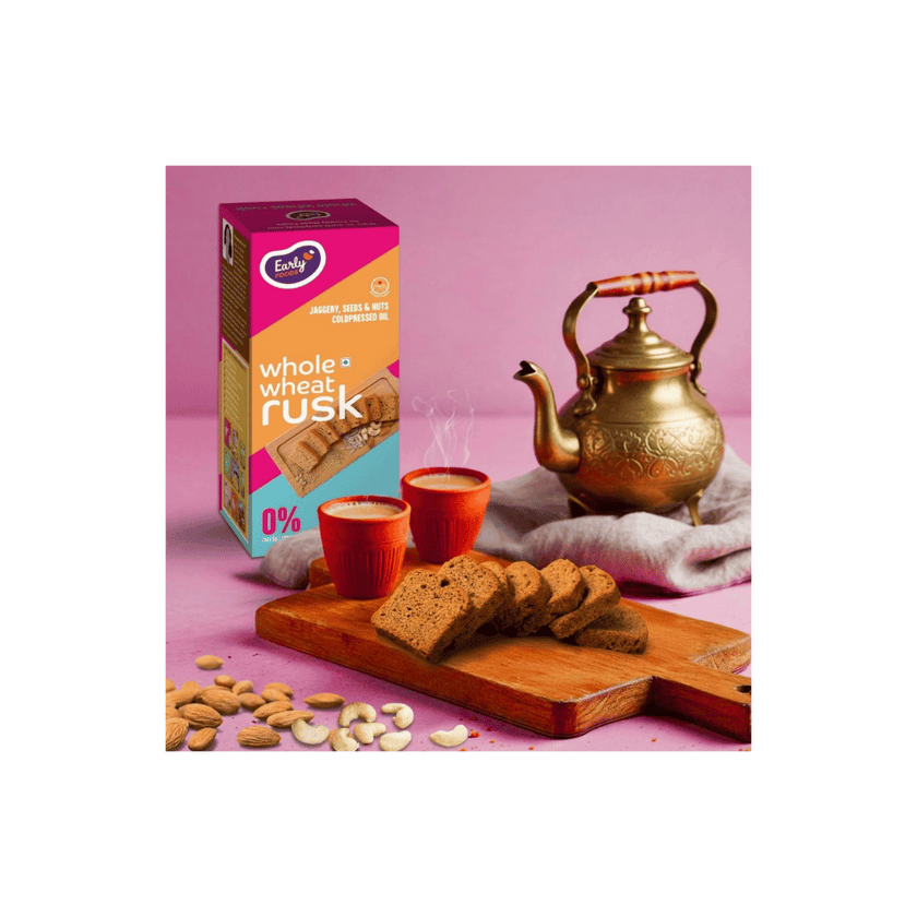 Buy Whole Wheat Millet Rusk | Early Foods – Early Foods India