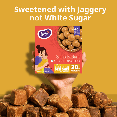 Small Pack - Sathu Badam Desi Ghee Laddoos