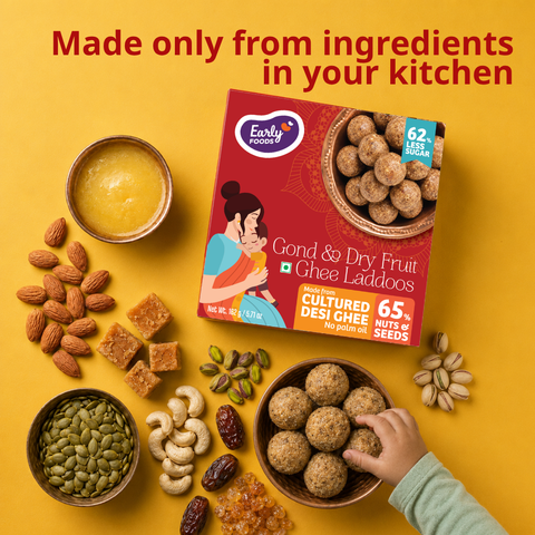 Small Pack - Gond & Dry Fruits Desi Ghee Laddoos