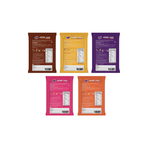 Trial Packs - Combo of 5 Katori Cake Mixes