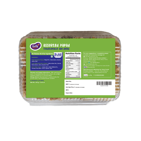 Assorted Millet Papad