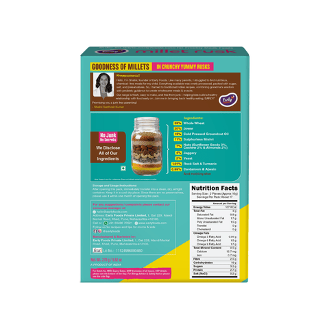 Twin Pack - Jowar Millet Rusk