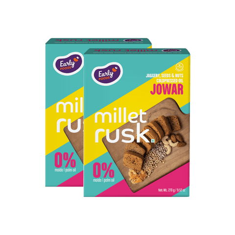 Twin Pack - Jowar Millet Rusk