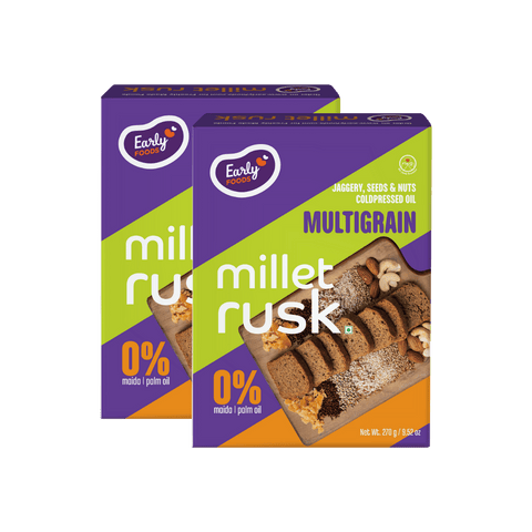 Twin Pack - Multigrain Millet Rusk