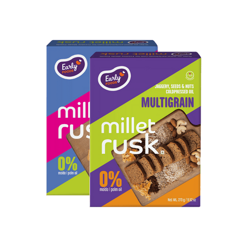 Pack of 2 - Ragi & Multigrain Rusk