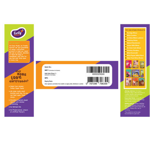 Pack of 3 - All Millet Rusks