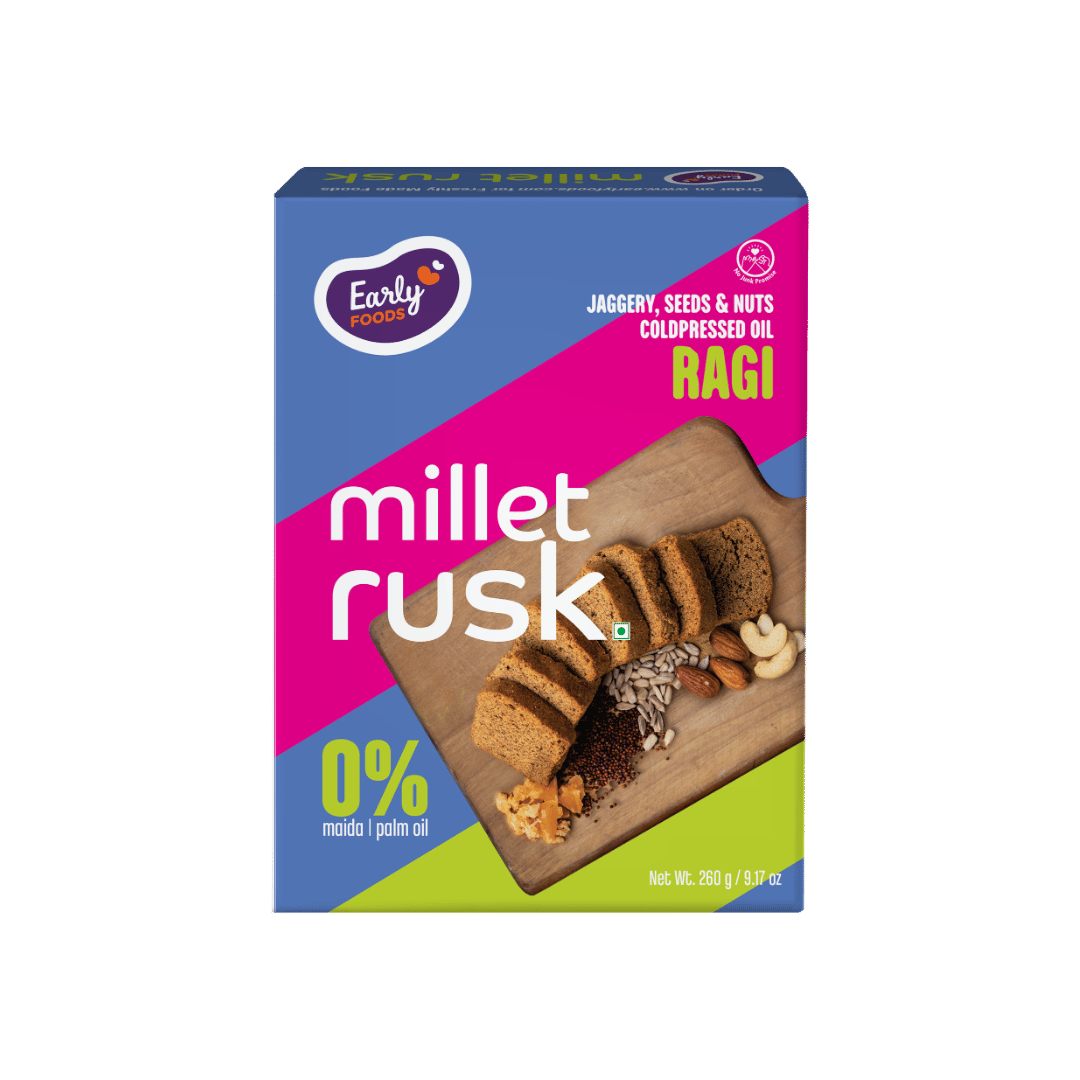 Millet Rusks – Early Foods India