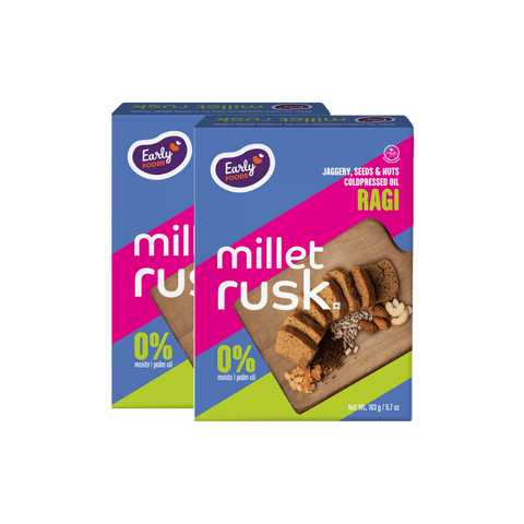 Twin Pack - Ragi Millet Rusk