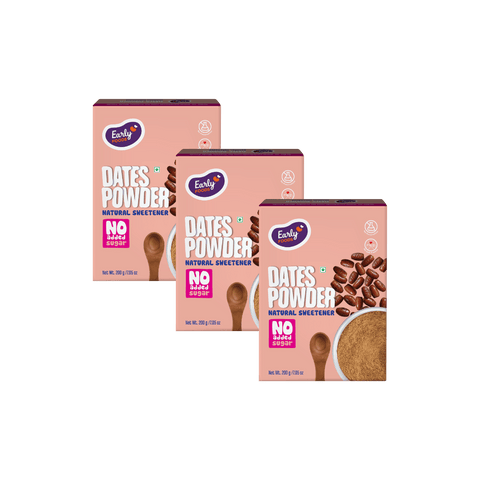 Combo Pack of 3 - Dry Dates Powder - Natural Sweetener