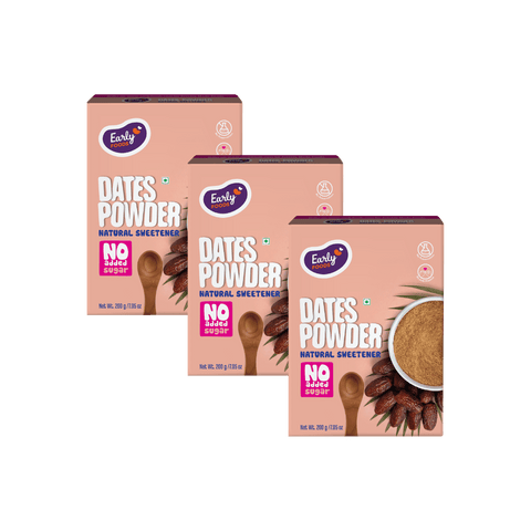 Combo Pack of 3 - Dry Dates Powder - Natural Sweetener