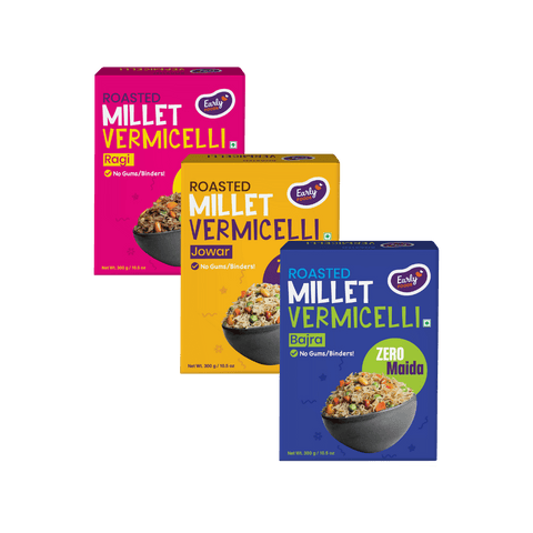 Assorted Pack of 3 - Ragi, Jowar & Bajra Vermicelli