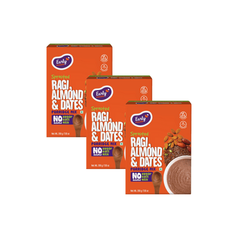 Combo 3 Pack - Sprouted Ragi Almond & Dates