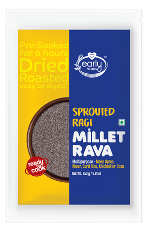 Pack of 5 - Millet Rava and Khapli Rava