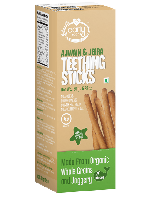Assorted Snacks Pack of 4 - Millet & Ajwain Sticks + Multigrain & Foxtail Cookies