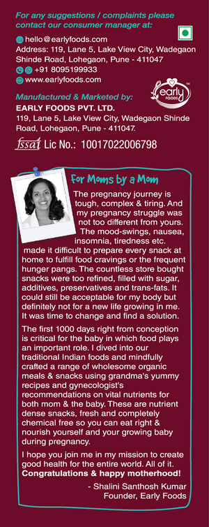 Ragi & Sesame Seeds Cookies, Pregnancy & Breast-Feeding Snack