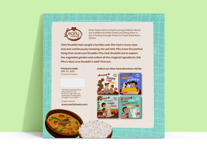 Pack of 3 - Food Adventure Children Story Books (Rasam for Running Nose, The Missing Ragi Idli's & Amma's Magic Tonic)